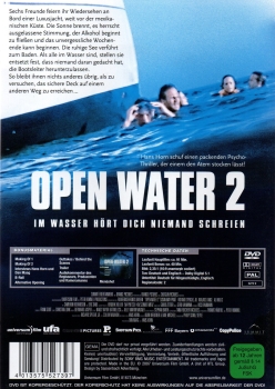 Open Water 2 - Im Wasser hört dich niemand schreien - (Vermietrecht) - DVD - Neu & OVP